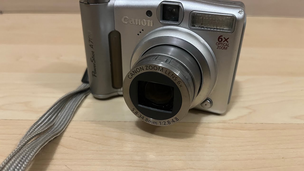 Цифровая фотокамера Canon PowerShot A700 AiAF 6.0MPx с 6-кратным оптическим зумом