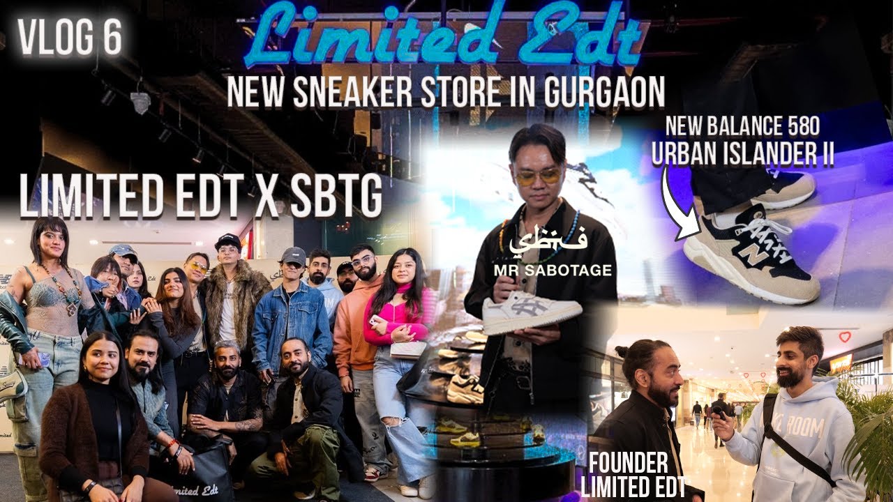 LIMITED EDT PREMIUM RETAIL STORE GURGAON AMBIENCE| URBAN ISLANDER LAUNCH EVENT LIMITED EDT X SBTG