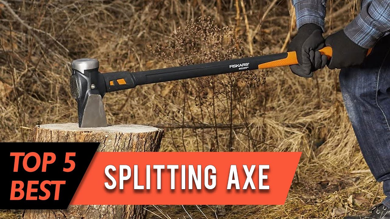 Best Splitting Axe | Shock Absorbing, Anti-slip Handle With Blade Cover | Top 5 Review 2023