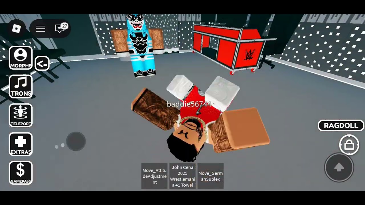 John Cena in wwe game: Wwe 25 Roleplay i got brutalized pt1 sorry for lag