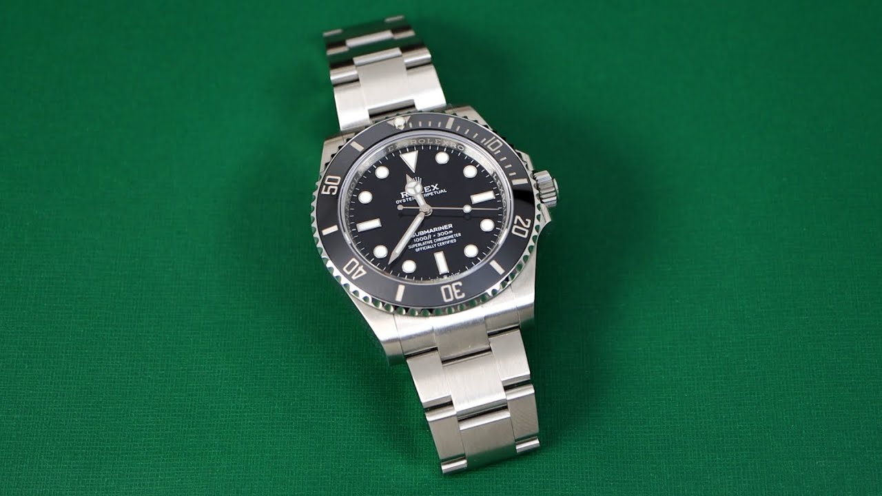 Rolex Submariner 124060 - Unboxing