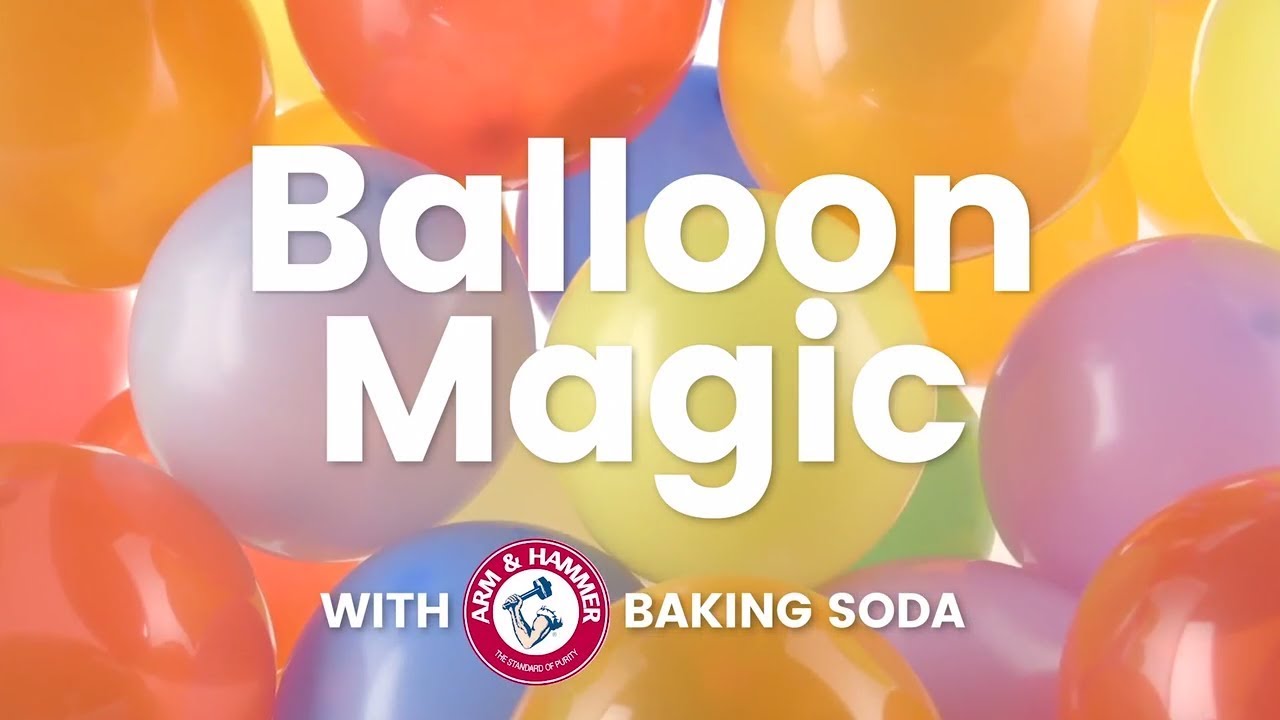 Easy Baking Soda Science Projects: Balloon Magic | ARM & HAMMER™