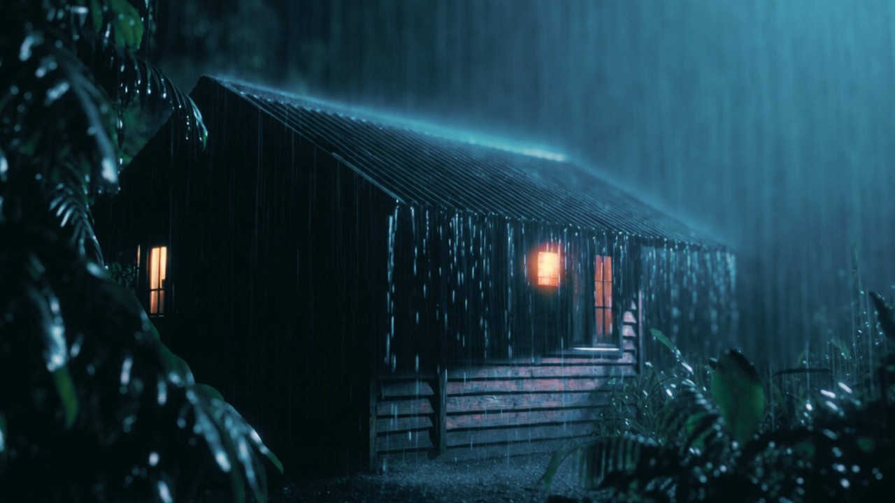 8 Hours Gentle Rain Sounds for Sleep  🌧️ | Peaceful Rain Ambience, White Noise for Relaxing Night