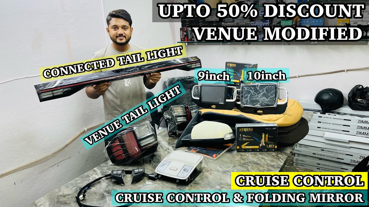 BEST VENUE 2023 Modified | CRUISE CONTROL | SX MODEL TAIL LIGHT | VENUE BASE TO TOP MODEL