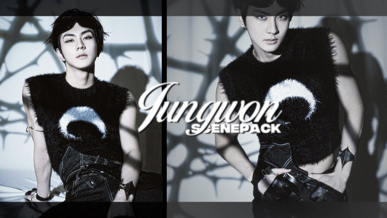 ⟡ JUNGWON ⟡ clips for editing 4k - scenepack | MEGA link |