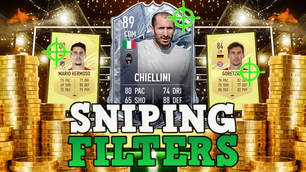 FIFA 21 INSANE SNIPING FILTERS! HOW TO MAKE 100K RIGHT NOW ON FIFA 21! BEST PLAYERS TO SNIPE ON FIFA