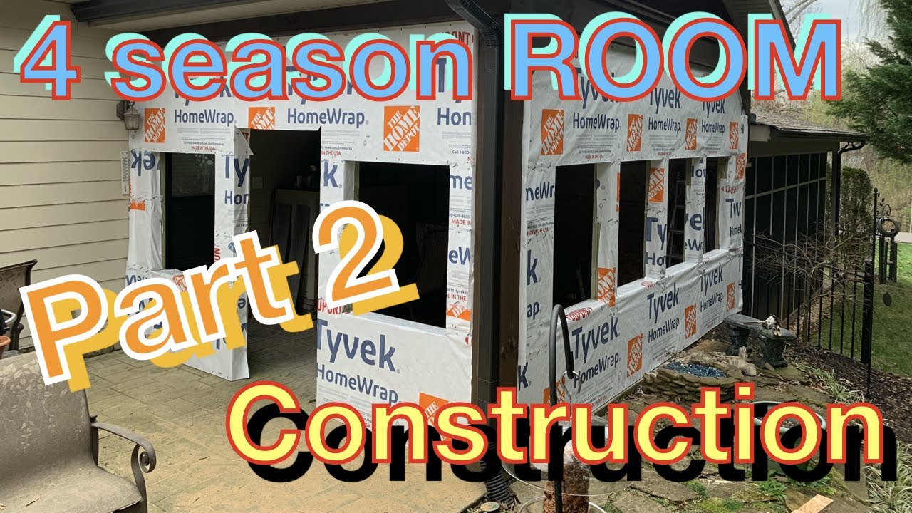 How to Waterproof your new construction sunroom  [four season room]