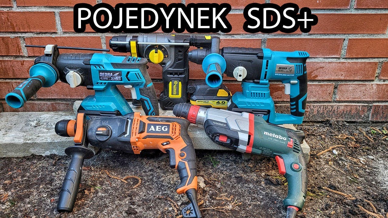 Pojedynek SDS+ Metabo AEG DEDRA Kaltmann