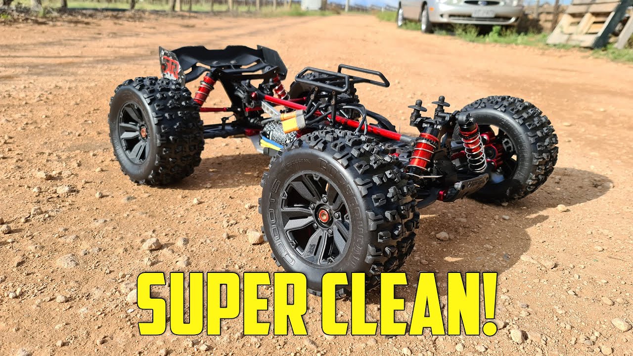 HOW TO CLEAN YOUR RC CAR! - Making my Arrma Kraton 6s look brand new again! with GPM upgrades!