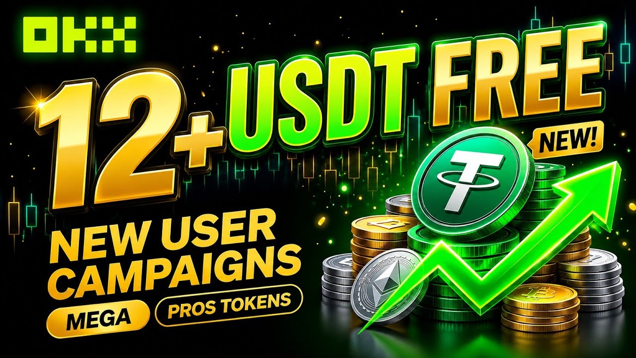 12+ USDT Free OKX Se | Mega Campaign aur Pros Tokens Dono Milega?