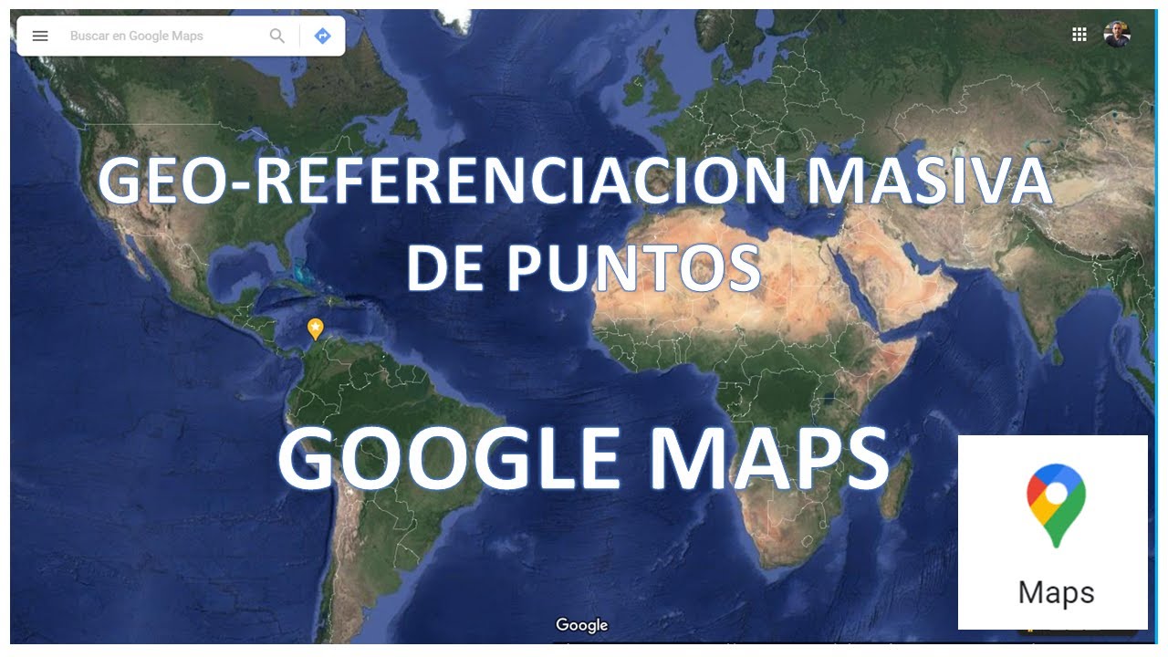 Georeferenciar datos masivos (Google Maps)