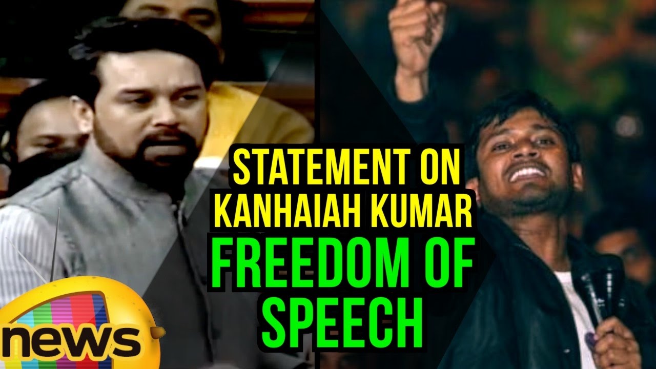 Anurag Thakur Statement On Kanhaiah Kumar Freedom Of Speech At JNU | Mango News