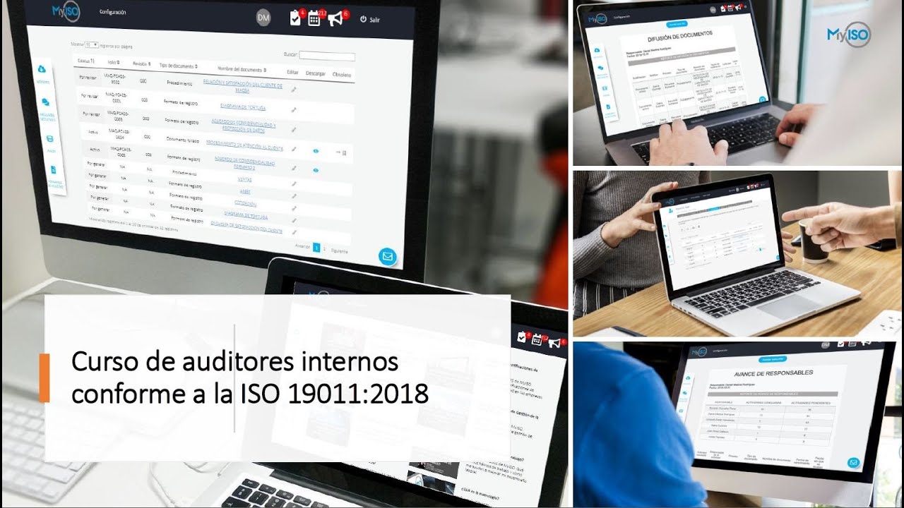 Curso de auditores internos conforme a la ISO 19011:2018