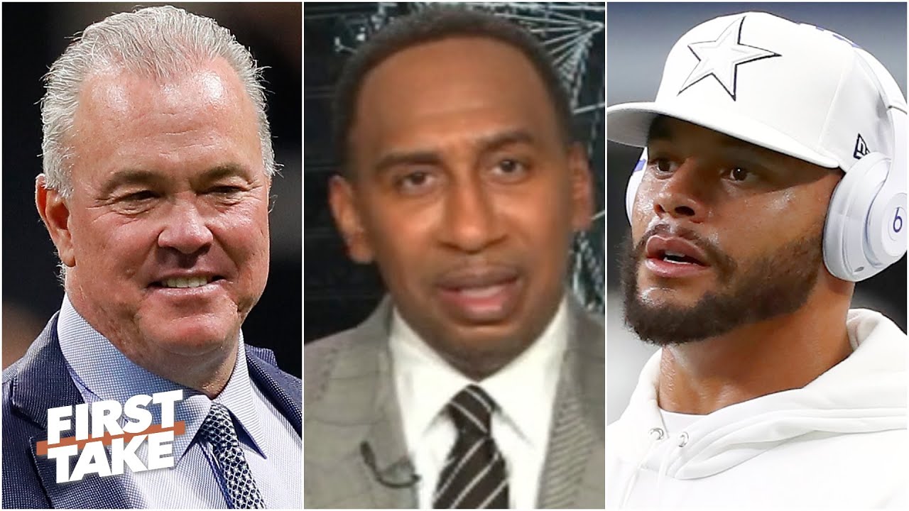 Stephen A. isn't surprised by Stephen Jones' comments on Dak Prescott's contract | First Take