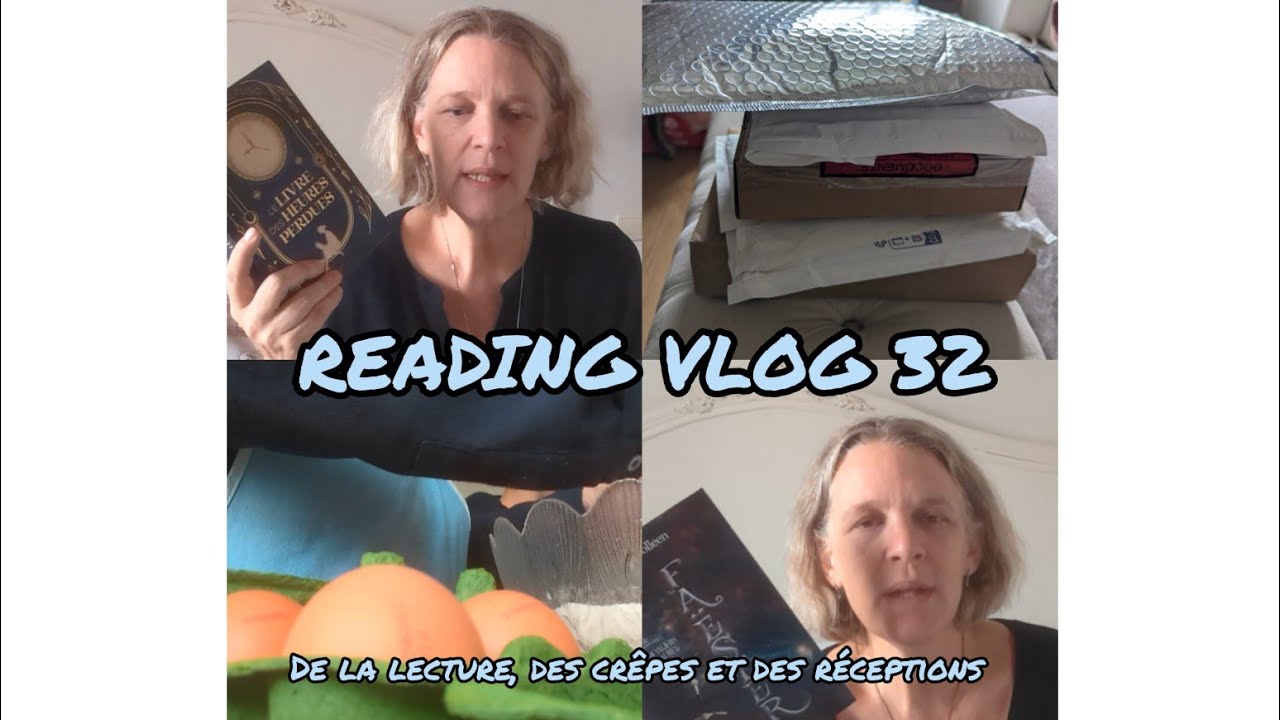 📚 Reading vlog 32 : beaucoup de lectures, un peu de blabla, des crêpes et des réceptions  📚🥞