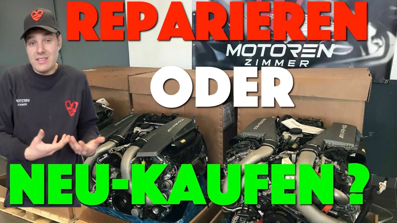 Unglaublich! Neuer Motor oft billiger als die Reparatur!