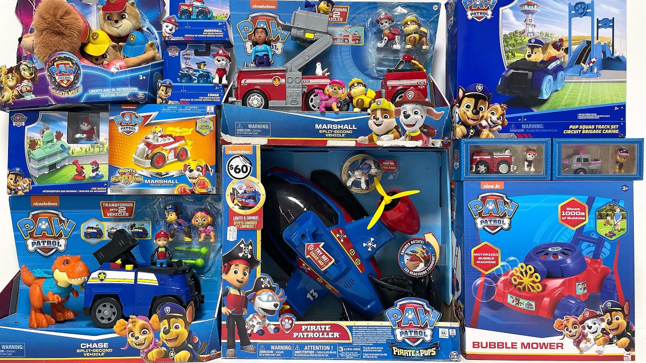 19 Minutes Satisfying with Unboxing Paw Patrol Toys Collection ASMR | Review | for US collectors 🇺🇸