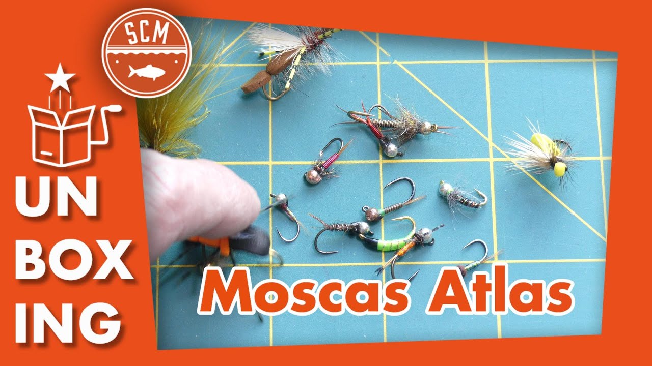 Unboxing Moscas Atlas para la pesca con mosca en Chile