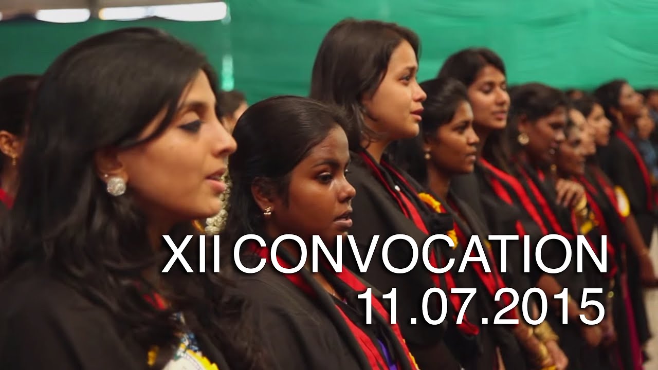 Convocation 2015 - Karunya University