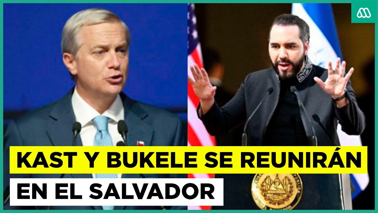 José Antonio Kast se reunirá con Nayib Bukele en El Salvador: se confirmó visita a megacárcel