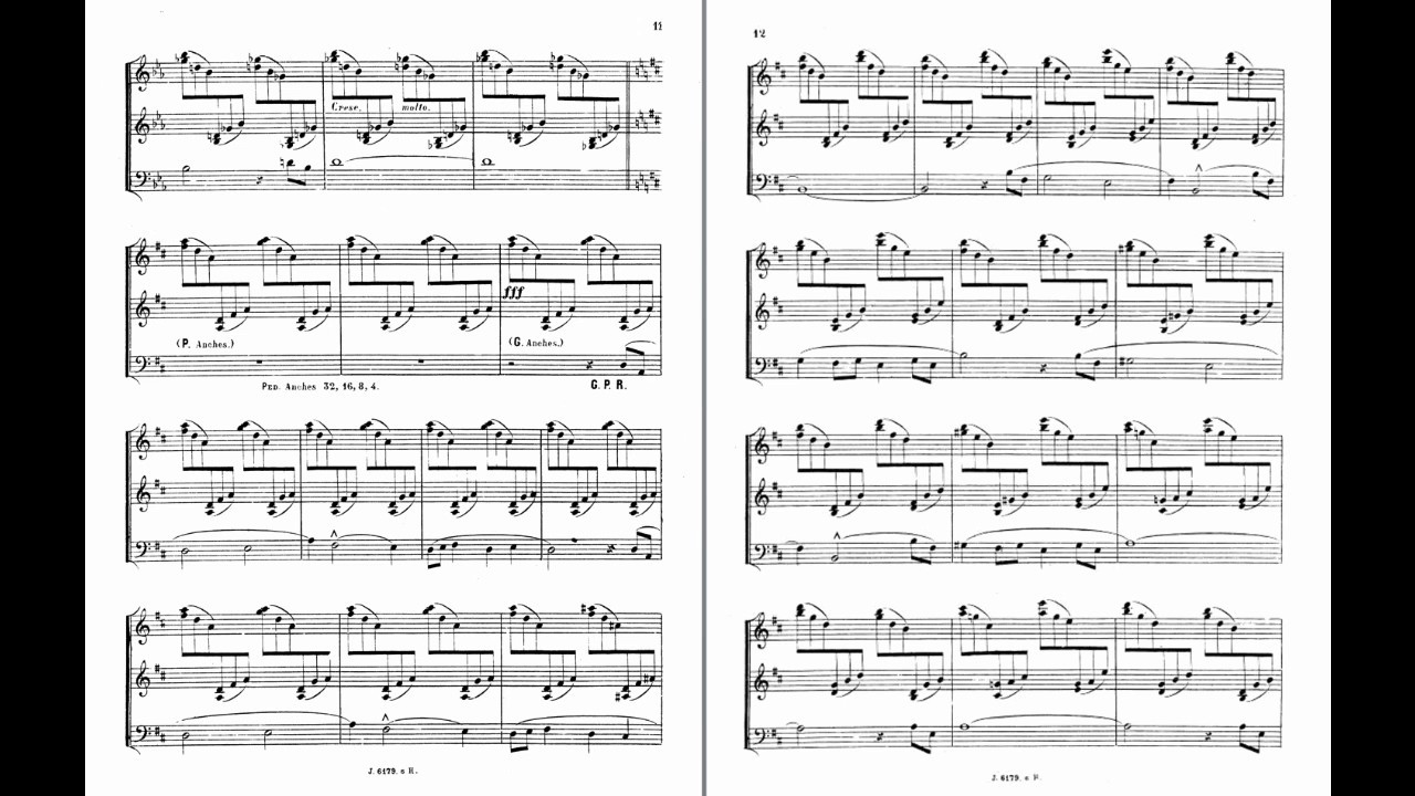 Vierne - Symphony No.1: Finale - score