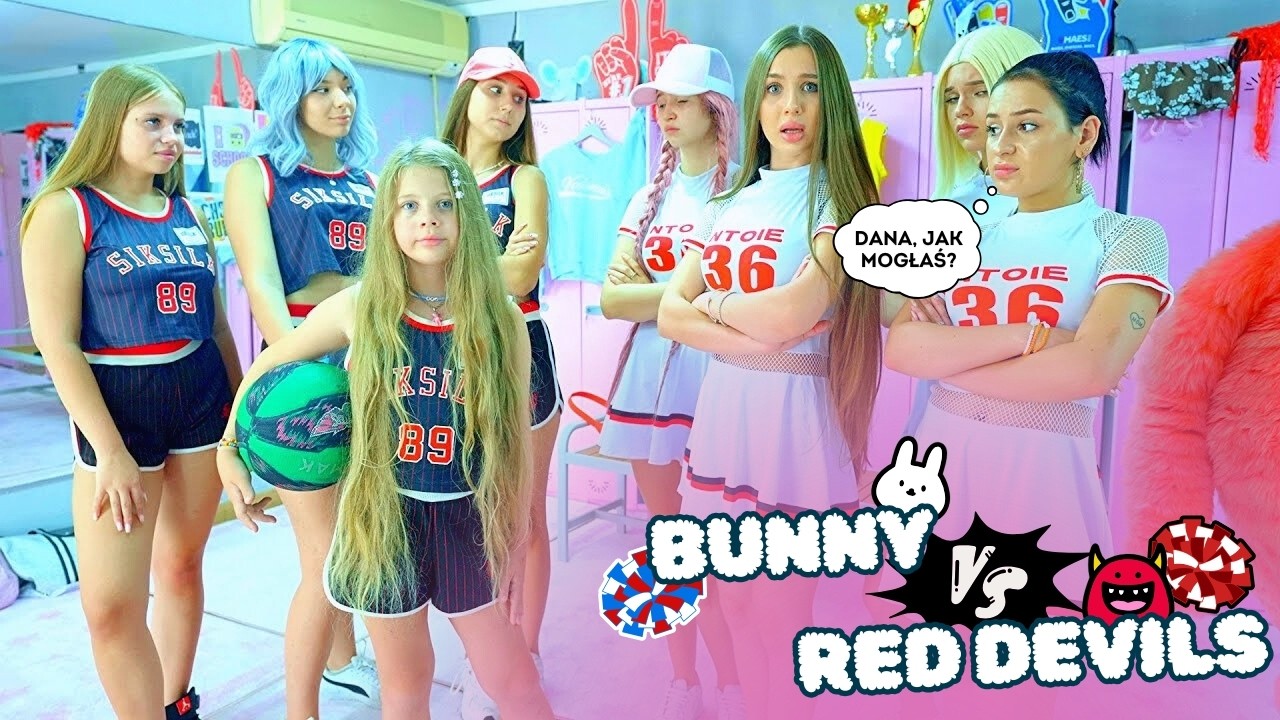 BUNNY VS RED DEVILS 😈 Kto wygra konkurs na maskotkę Bunny? Śmieszne momenty
