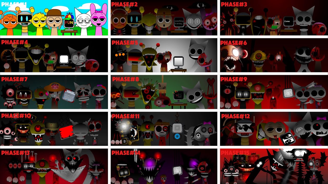 “Fun Time!” - Incredibox Sprunki Mix | Mix All Characters || From Stage 1 To Stage 15 Part 490