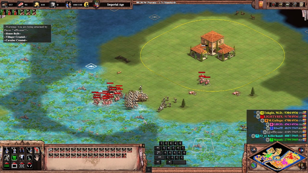 Megarandom Win and Arena Loss | 4vs4 Ranked | AOE 2 DE | 2026 | 1440p 30 fps | Live |