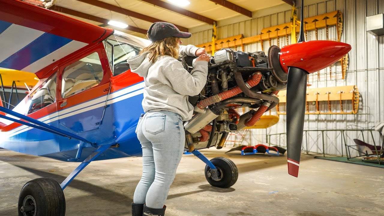 Lycoming O-320 Cylinder Change on a Citabria 7GCAA