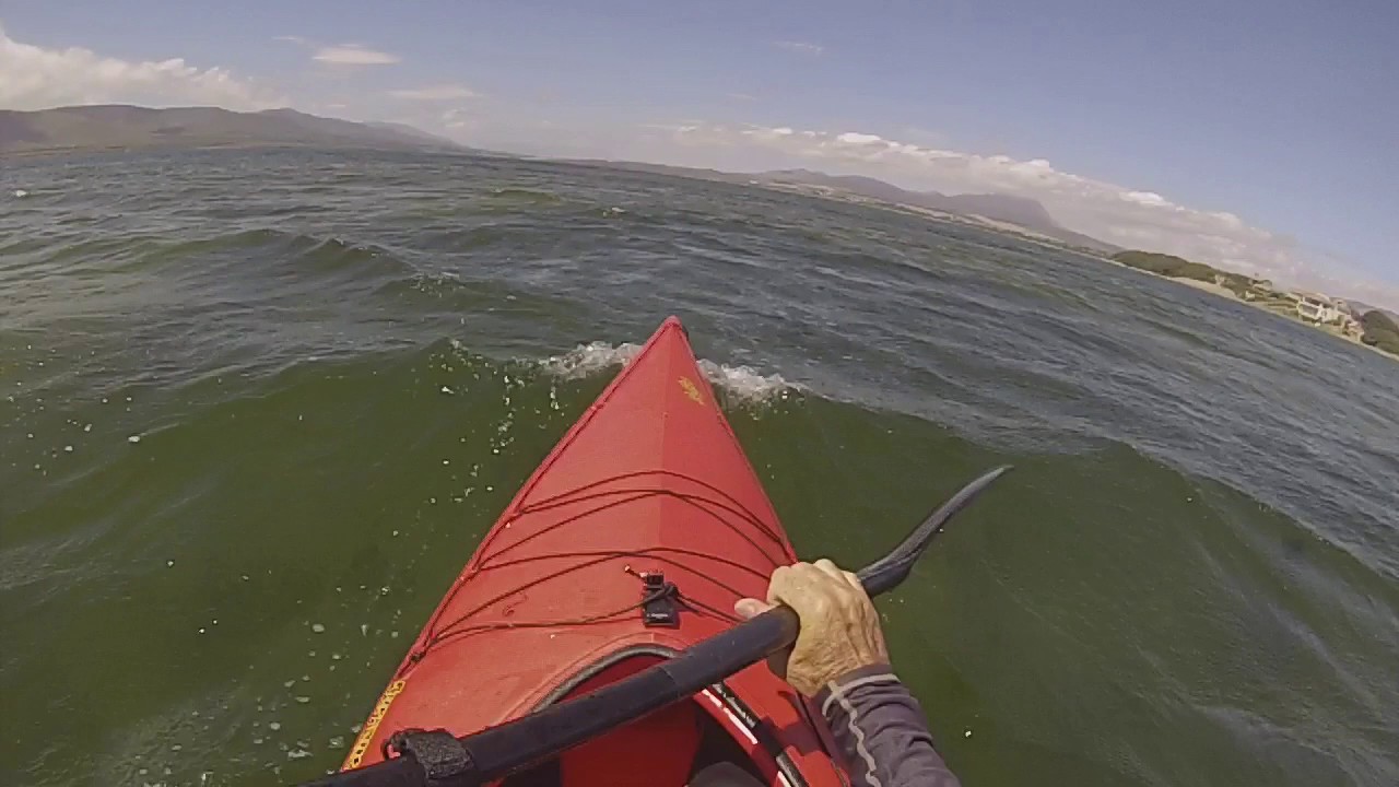 Kayaking on Botrivier Lagoon