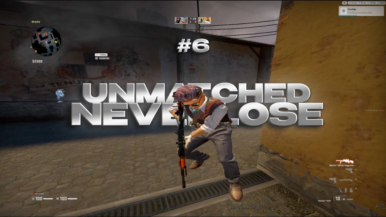 #6 ft.Neverlose.cc 2x2 / CFG Unmatched [ft.luasense beta] [SUB GIVEAWAY]