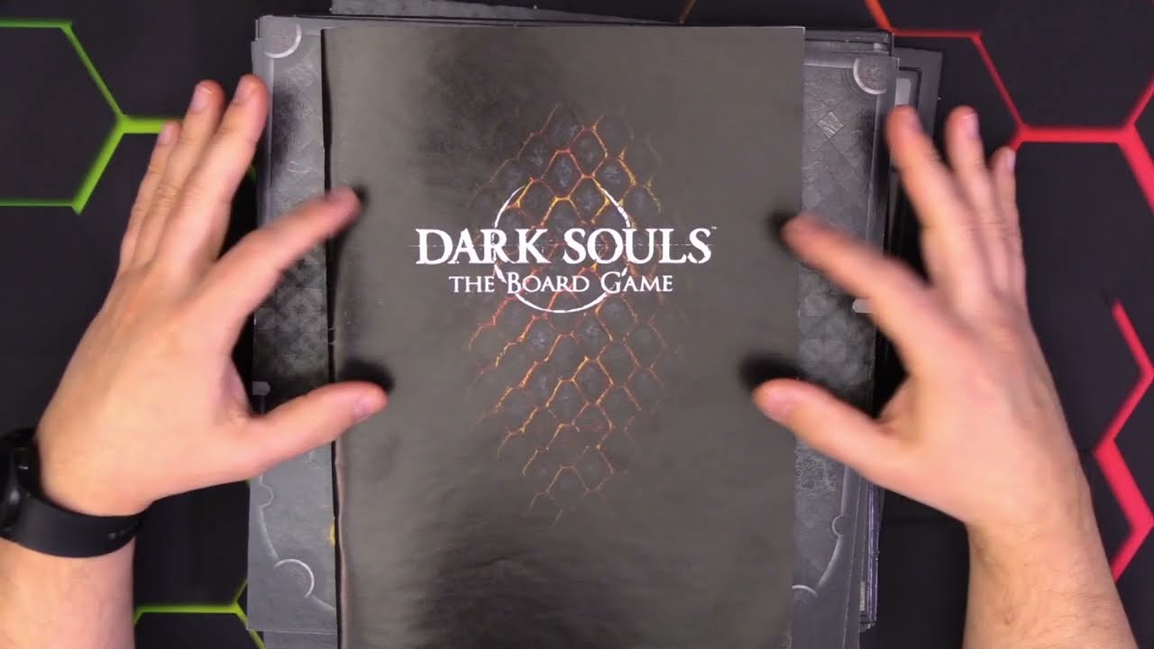 Настольная игра Dark Souls (распаковка, б/у, из Японии)