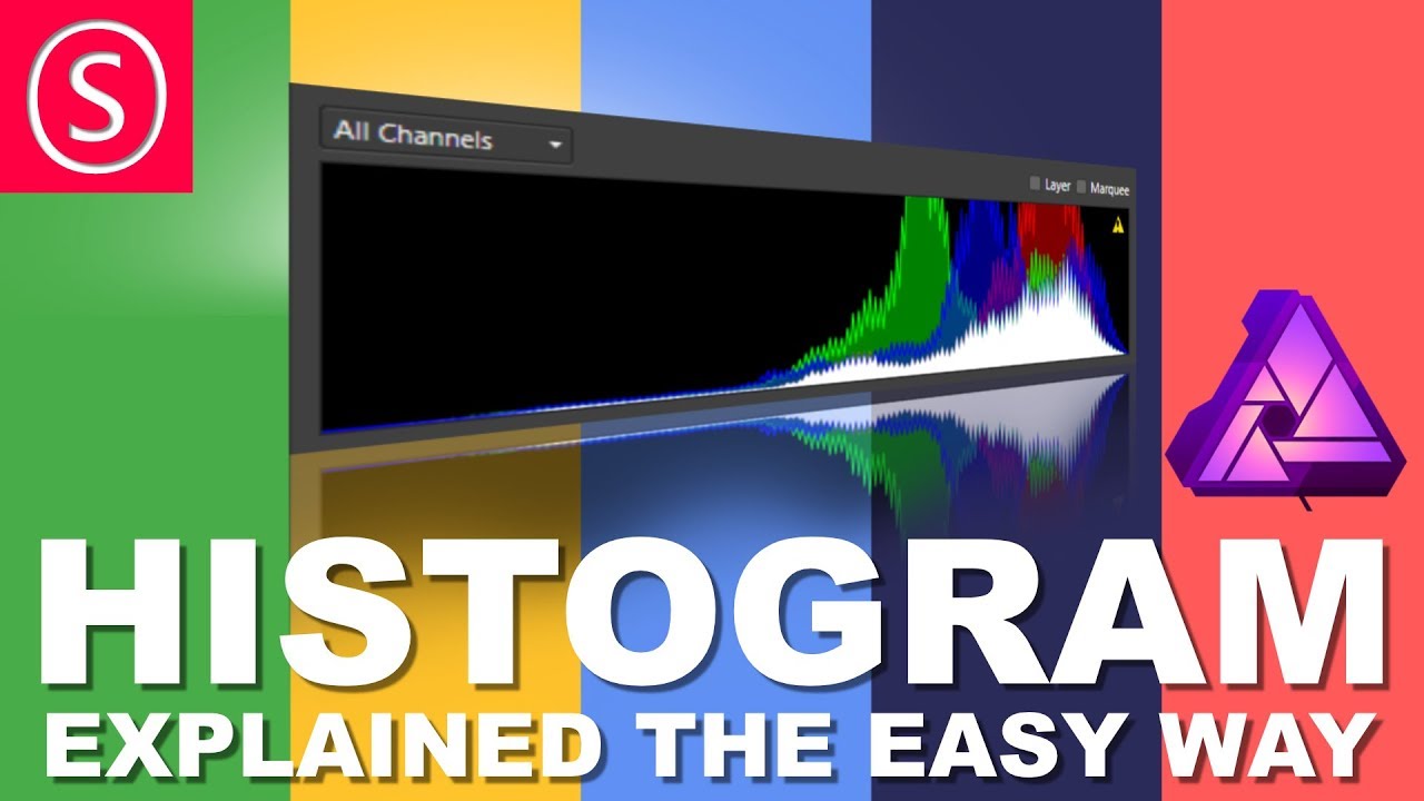 Histogram explained EASY & FUN - Affinity Photo Beginner Tutorial