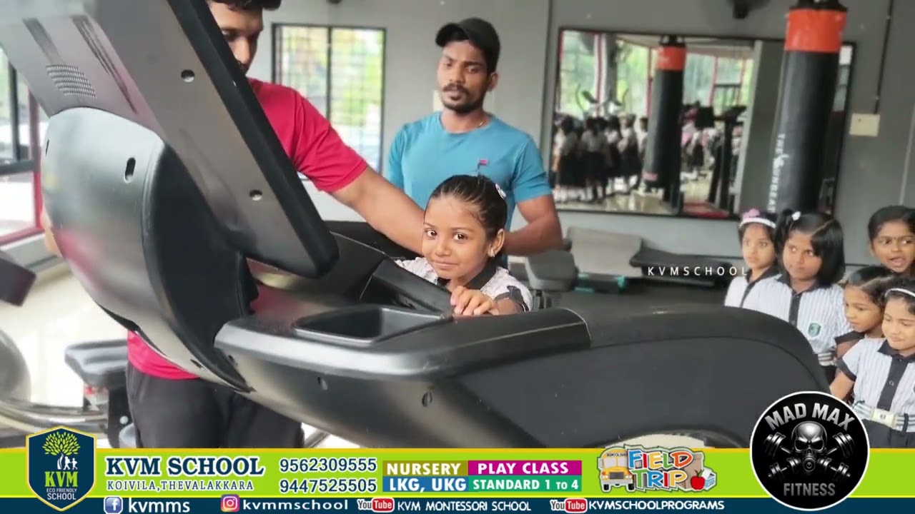 Fitness centre visit-  @madmaxpadappnal