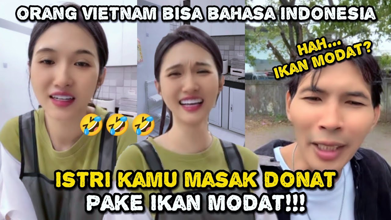 QUEENY VIETNAM BIKIN ARYA NGAKAK, MASAK DONAT IKAN MODAT