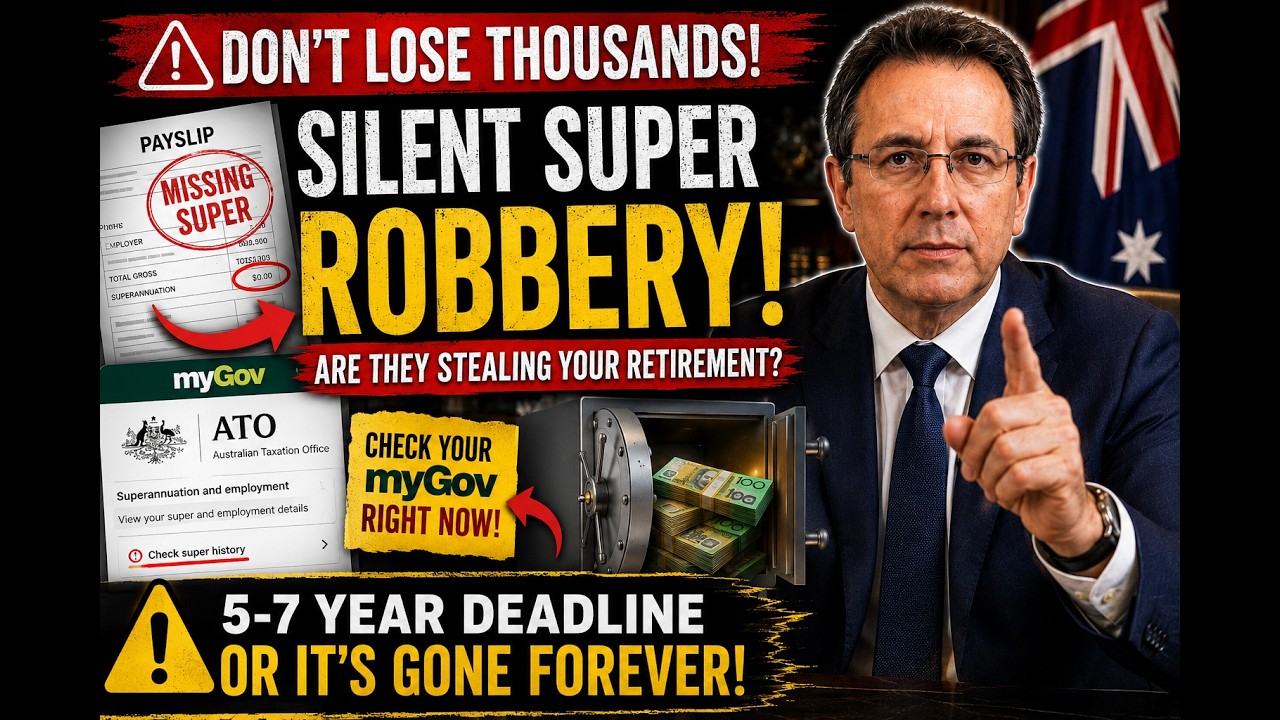 The Silent Super Robbery Costing Aussies Thousands &ndash; Check Your myGov Before the 5-7 Year Deadline!