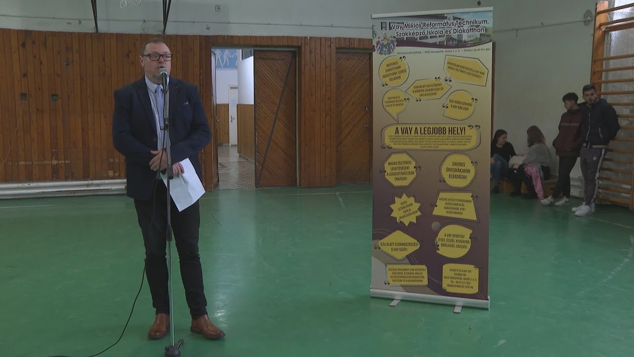 A Vay Miklós Református Technikum, Szakképző Iskola és Diákotthonban nyílt napot szerveztek
