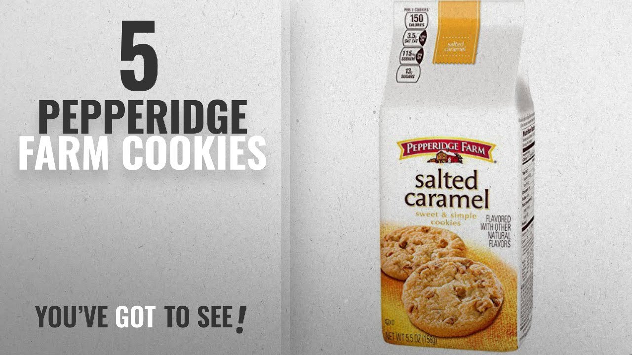 Best Pepperidge Farm Cookies [2018]: Pepperidge Farm Sweet and Simple Salted Cookie, Caramel, 5.5
