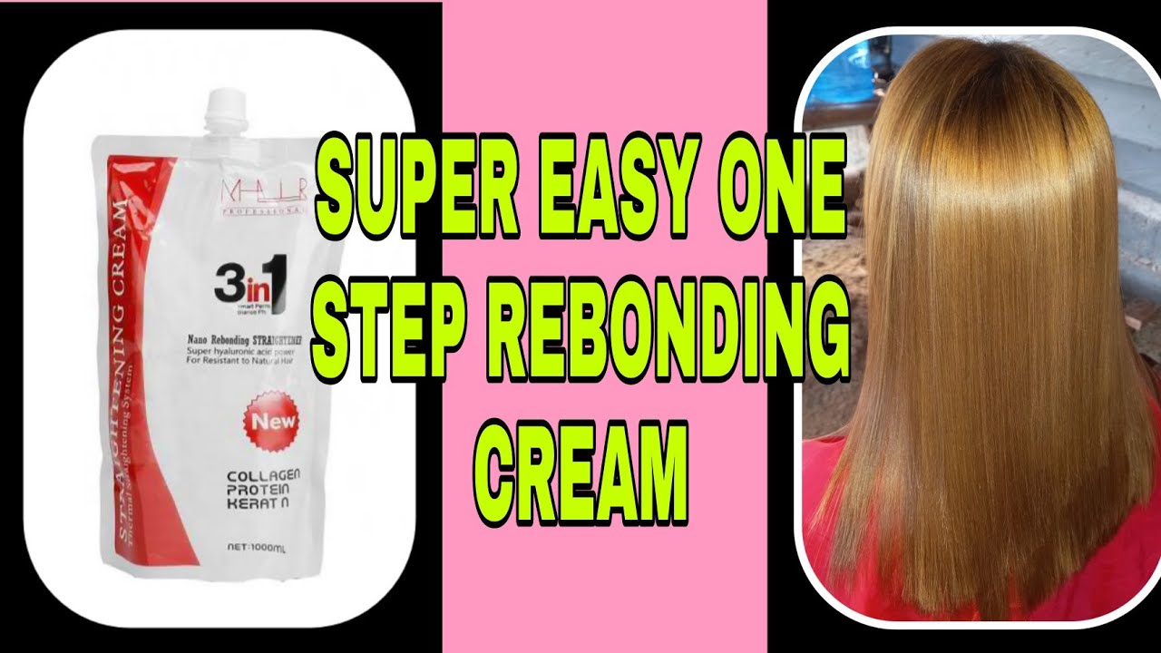 PAANO MAGREBOND SA NAKA BLEACH NA BUHOK | 3 in 1 REBONDING CREAM