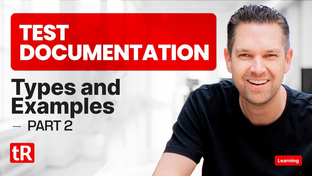 Test Documentation - Part 2: Types and Examples