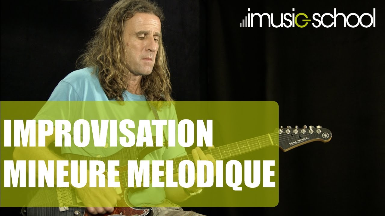 🎸 LA GUITARE JAZZ-ROCK : IMPROVISATION MINEURE MELODIQUE Cours de JEAN-MARIE ECAY sur imusic-school