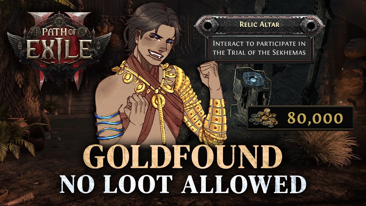 Can you Ascend in Path of Exile 2 without ANY LOOT?