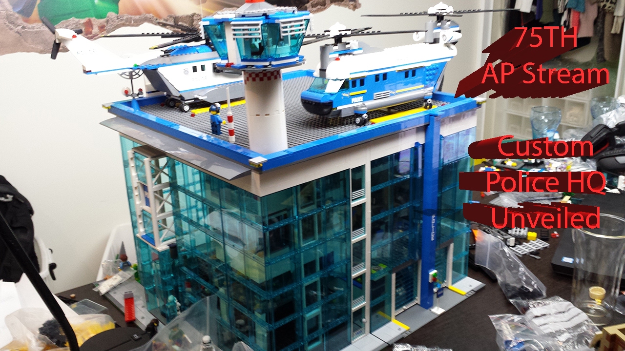 75th AP Stream - My Custom Police HQ Unveiling. and Jangfree zone