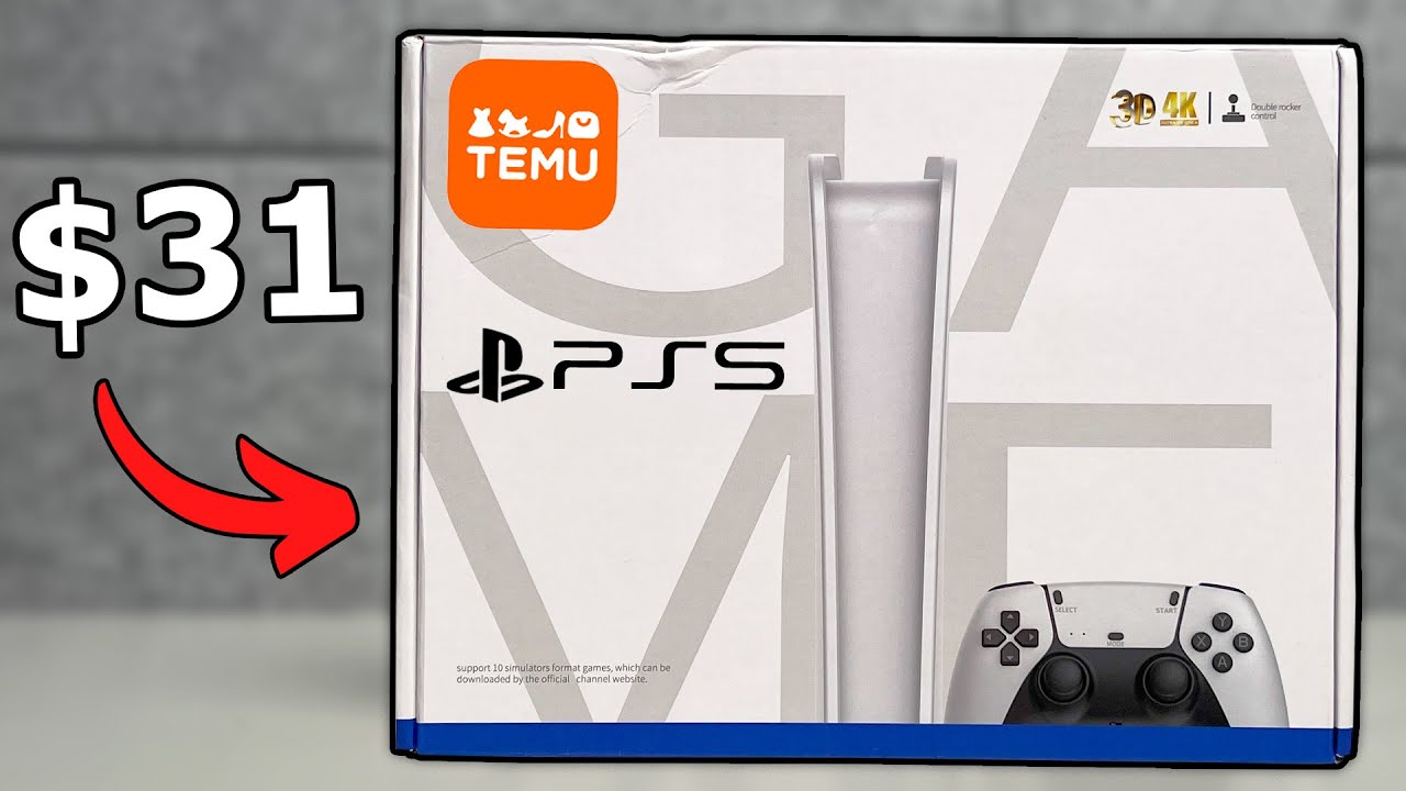 Я купил PS5 Slim у TEMU…
