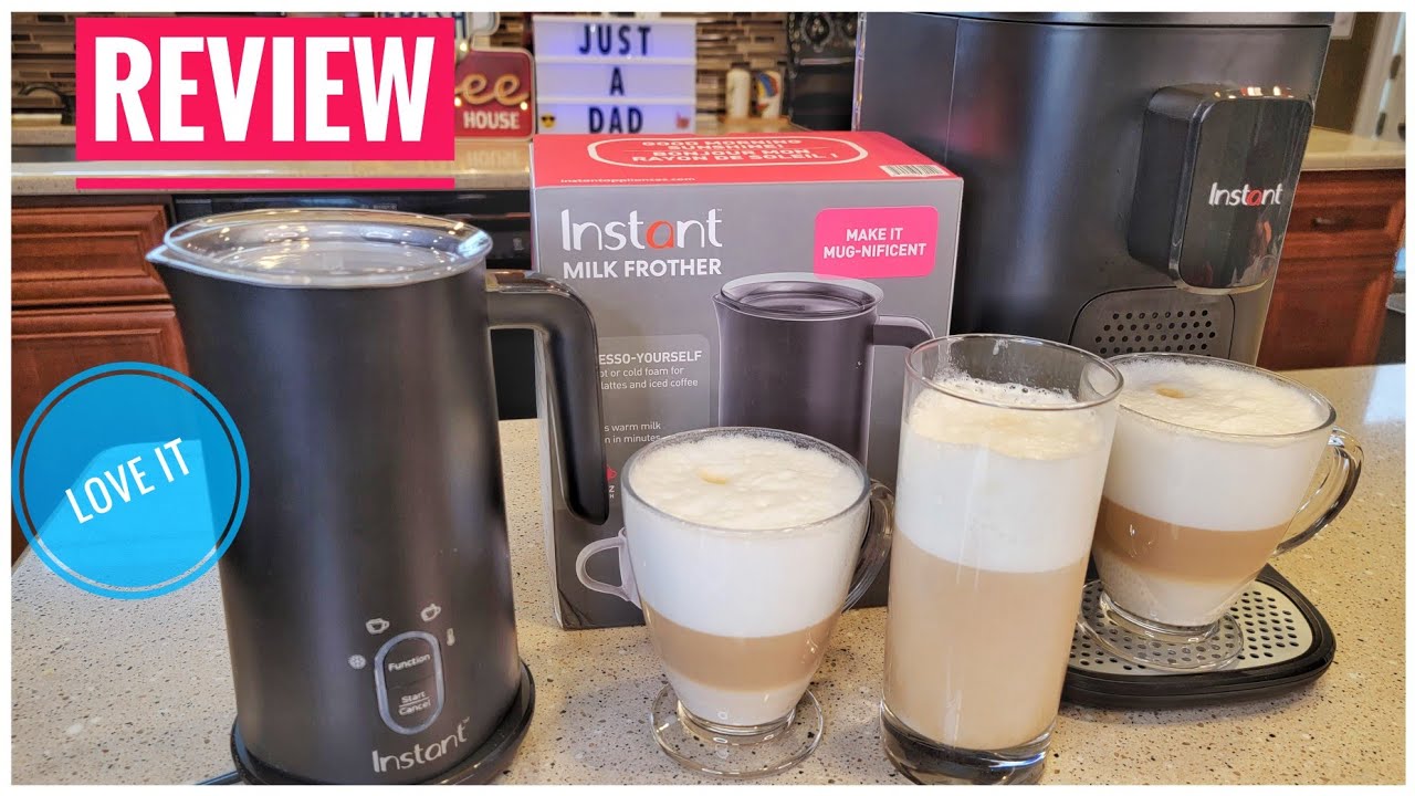 REVIEW Instant Pot Milk Frother for Latte or Cappuccino Coffee