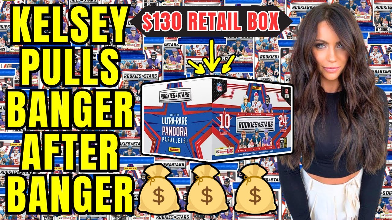 KELSEY GETS ON A HEATER! 2024 ROOKIES & STARS RETAIL BOX REVIEW