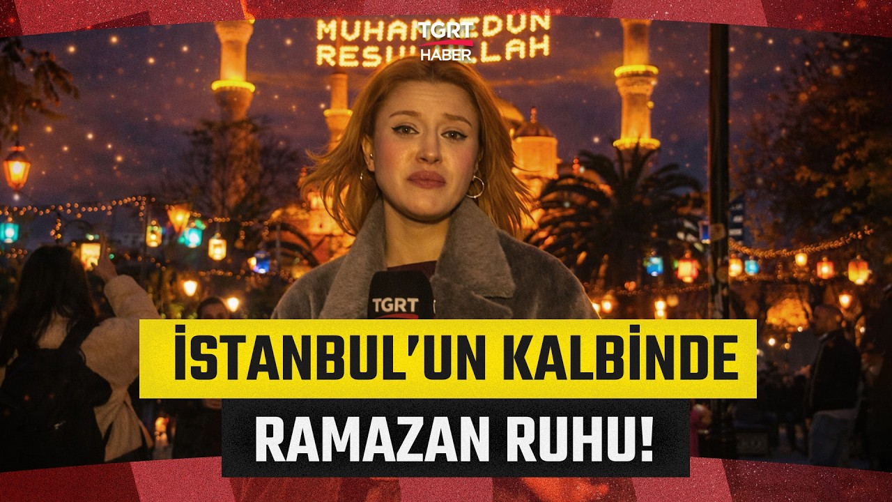 Sultanahmet’te Ramazan Ruhu! 'Buranın Manevi Havası Var' Dediler, Soğuğa Rağmen Meydanı Doldurdular!