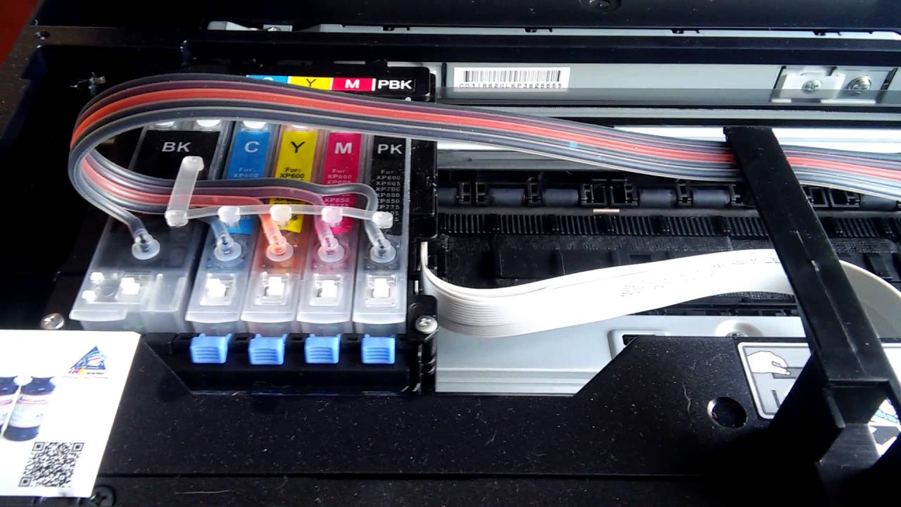 Не распознает катридж на принтере EPSON
