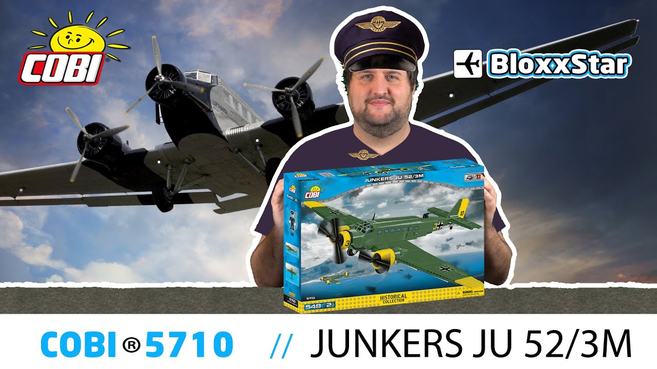 Cobi® 5710 ✈️ Junkers JU-52/3M 