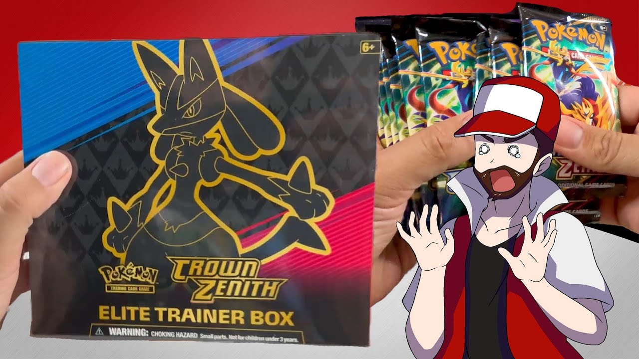 Opening a CRAZY Crown Zenith Elite Trainer Box!
